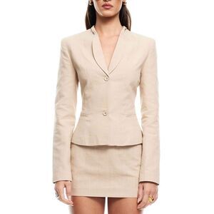 Lioness Womens Heavenly Blazer Large Deep Wheat - NWT $99